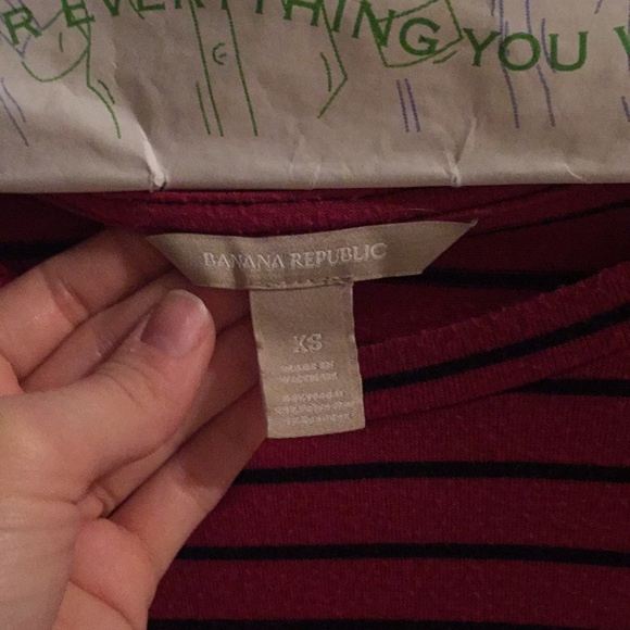 Long sleeve banana republic shirt - Picture 3 of 3